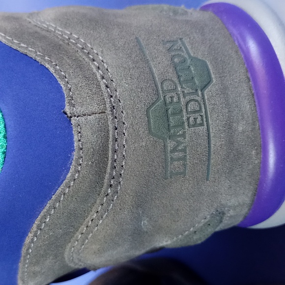 RARE REEBOK Omni Pump Gray Purple Teal Suede Japan Limited Edition - Picture 2 of 11
